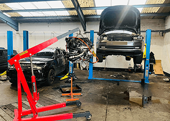 land rover defender rebuild