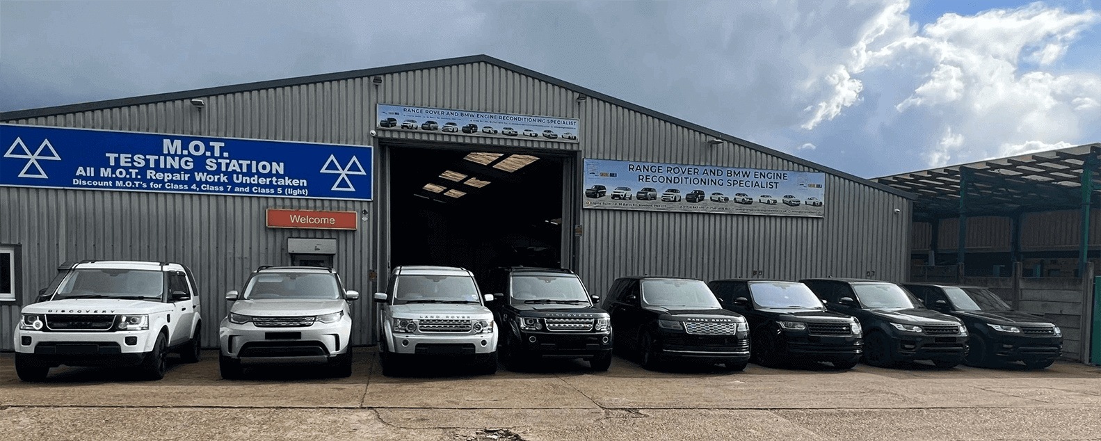 Used Range Rover Engine